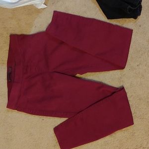 No Boundaries Maroon Pants